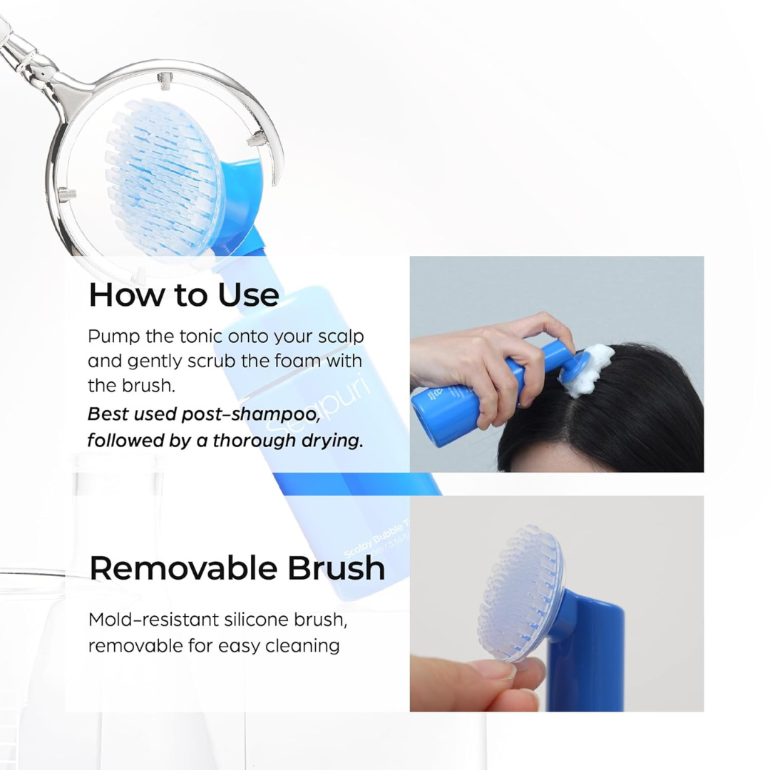 Scalphy Bubble Tonic for Dandruff & Hair Growth