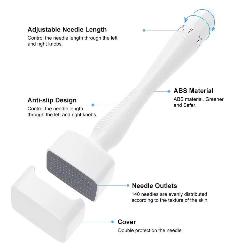 140A Adjustable Derma Stamp Roller – Microneedling Therapy