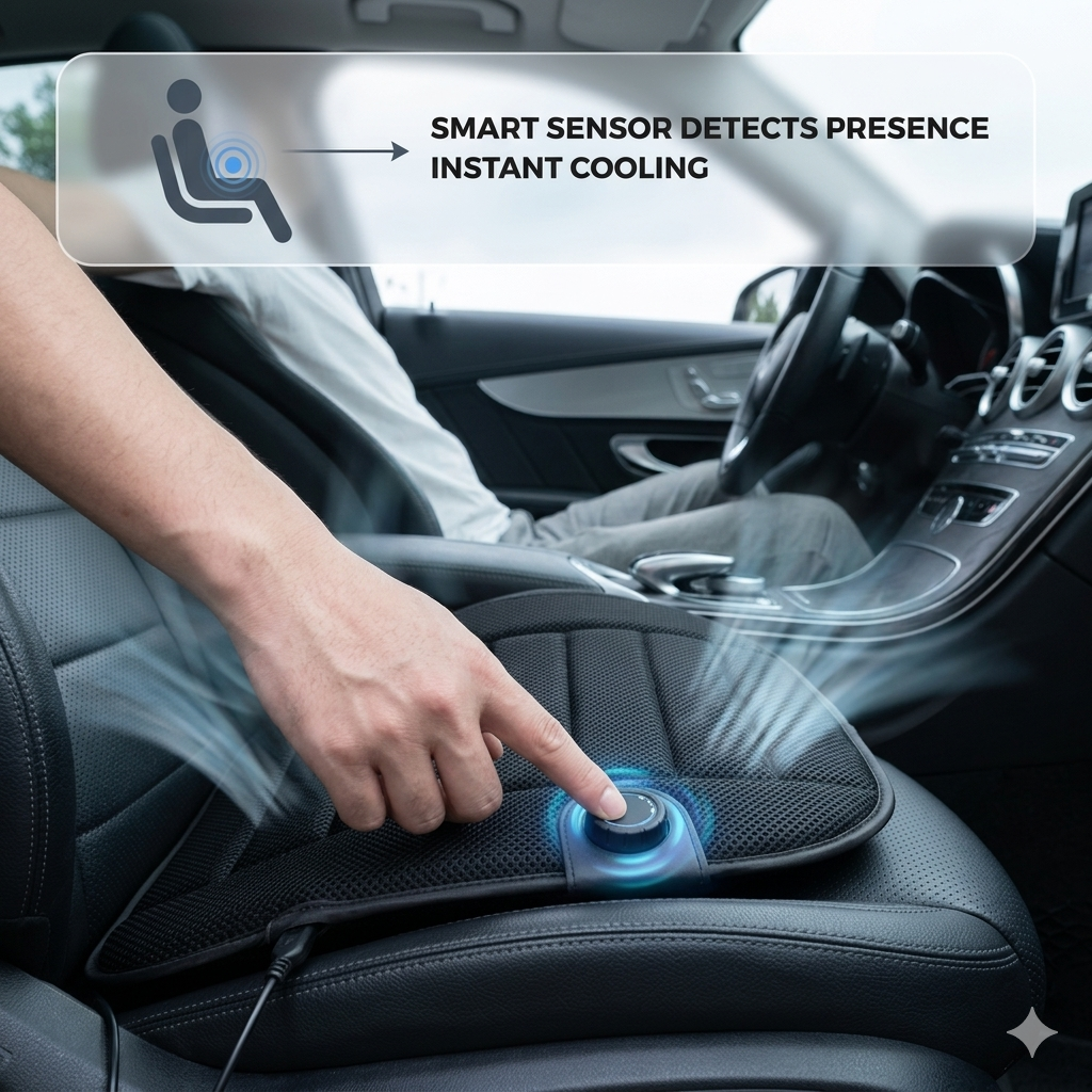 Benefits of staying cool while driving.